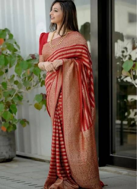 LC 83 Pure Soft Khadi Georgette Silk Wedding Sarees Wholesale Shop In Surat