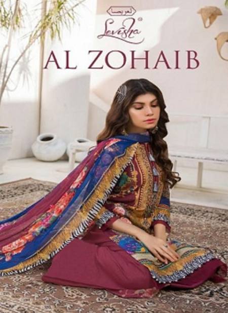 Levisha Al Zohaib fancy Festive Wear Digital Printed Jam Silk Cotton Pakistani Salwar Suits Collection
 Catalog