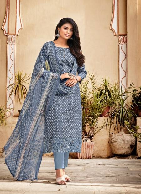 Levisha Naaz Regular Wear Wholesale Cotton Dress Material Catalog