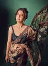 LG 1773 Organza Printed Sarees Wholesale Clothing Suppliers In India