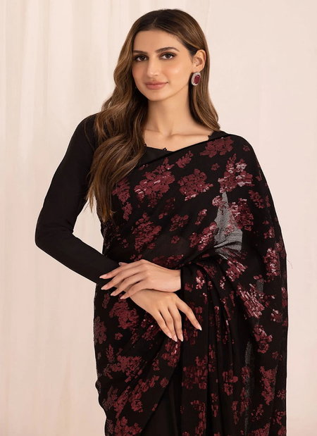Lg 1815 Georgette Party Wear Wholesale Clothing Distributors in India