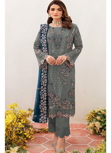 Libas 2012 Faux Georgette Embroidery Pakistani Suits Catalog
 Catalog