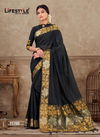 LIFE STYLE LASHKARA  VOL-1 Latest Fancy Designer Festive Wear Heavy Chanderi Gala Silk Rich Pallu Saree Collection