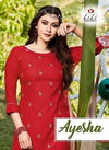 Lili Ayesha Latest Designer Casual Wear Slab Cotton Kurtis Collection
