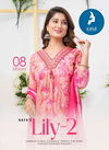 Lily 2 By Kaya Rayon Foil Printed Kurti With Bottom Dupatta Wholesale Price In Surat