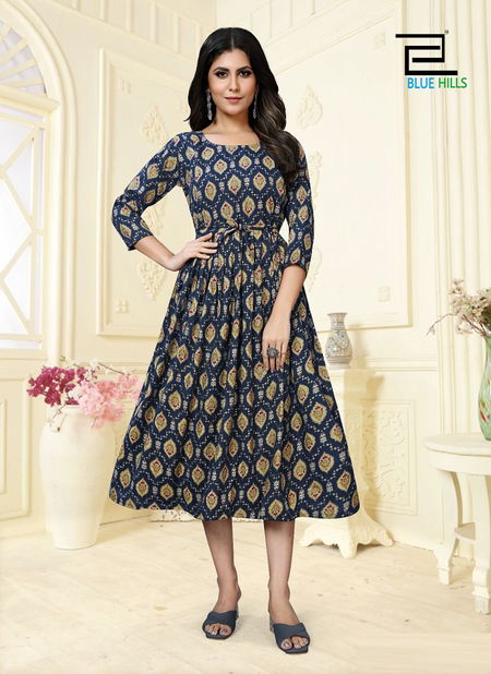 Little Things Vol 15 By Blue Hills Rayon Feeding Kurti Wholesalers In Delhi
 Catalog