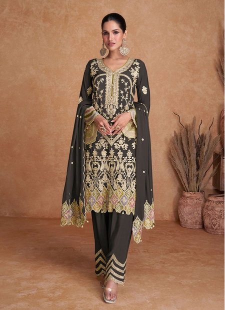 Liyana Vol 1 By Gulkayra Real Chinon Wedding Readymade Suits Wholesale Online