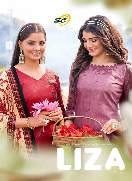 Liza Vol 8 By SC Daily Wear Cotton Dress Material Wholesale Online Catalog