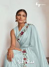 LT Advika Exclusive Designer Soft Silk With Resham Border Saree Collection
