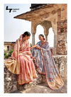 Lt Musleen Latest Casual Wear Designer Fancy Digital Printed Silk Saree Collection 