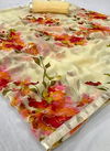 Lt Nalanda Silk Fancy Casual Wear Georgette with Floral Printed Sarees Collection