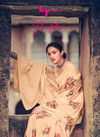 Lt Shikha Latest Fancy Silk Ethnic Wear Dola Silk With Lucknow Work And Crochet Lace Saree Collection

