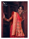 Lt Vidhya Silk Latest Fancy Heavy Festive Wear Wear Printed Cotton Weaving Sarees Collection

