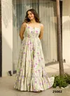 Lucaya Vol 25 By Lucaya Heavy Rayon Printed Flair Fancy Gown Exporters In India