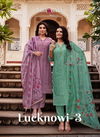 Lucknowi Vol 3 By Lily And Lali Chanderi Kurti Bottom With Dupatta Wholesale Price In Surat
