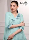 Luxuria 1140 Latest Fancy Designer Party Wear Western Fox Georgette Top With Bottom Collection