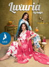 Luxuria By Kaya Rayon Printed Kurti With Bottom Dupatta Wholesale Price