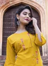 Luxuria Ocean 3 Latest Designer Embroidered Casual Wear Kurtis Collection