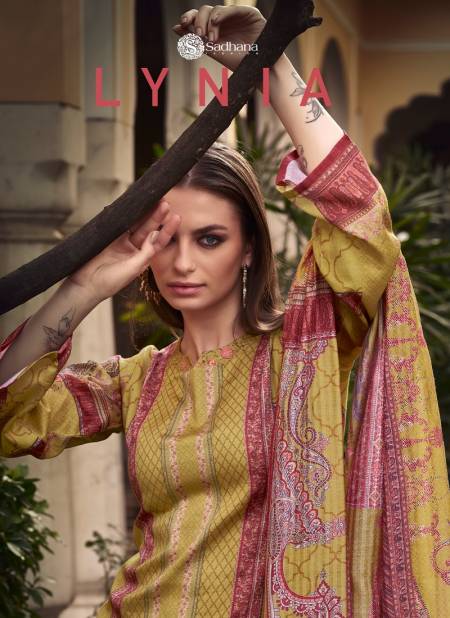 Lynia By Sadhana Jam Cotton Dress Material Wholesale Clothing Suppliers In India Catalog