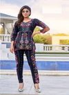 M And M 2778 Indo Western Top With Bottom Catalog