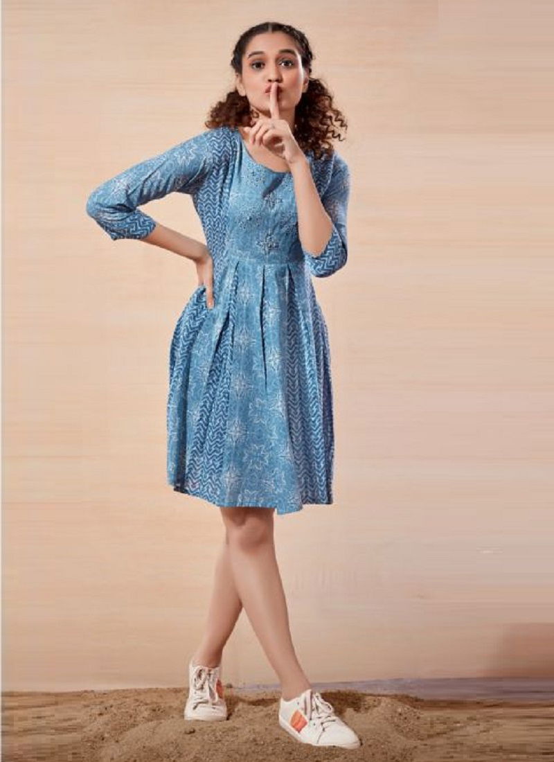 Maa Karra Size Set Party Wear Kurtis Catalog
