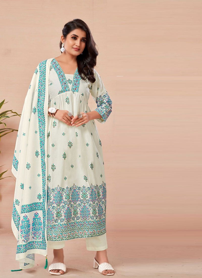 Maa Slavia Size Set Readymade Salwar Suits Catalog