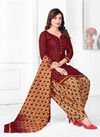 Madhav Fashion Patiyala Kudi 6 Cotton Printed Casual Wear Dress Material Collection
