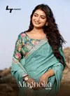 Magnolia Vol 5 By Kashvi Malai Silk Wholesale Designer Saree In India