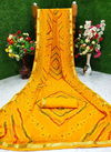 Mahek 22 Latest daily Wear Casual Wear Chiffon Bandhani Printed Saree Collection
