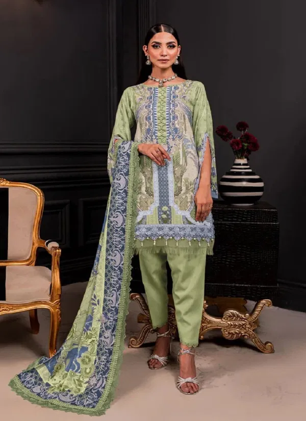 Mahgul Queen Court Vol 3 By Shraddha Nx Embroidery Cotton Pakistani Suit Wholesale Price In Surat
