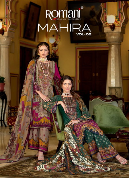Mahira Vol 2 By Romani Soft Cotton Printed Wholesale Dress Material In India
