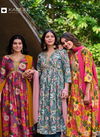 Mahiya By Kadlee Printed Alia Cut Kurti With Bottom Dupatta
