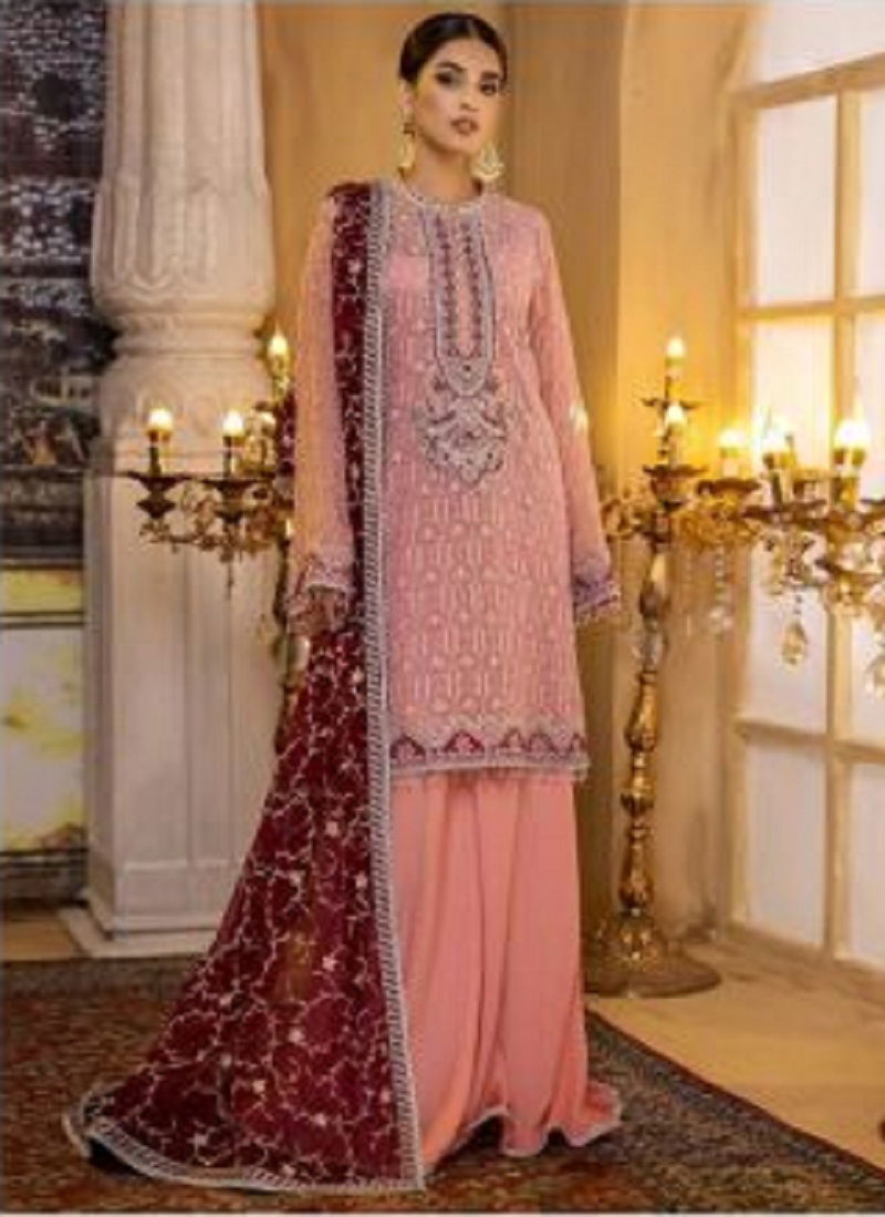 Mahnur Vol 16 Festive Wear Embroidered Wholesale Pakistani Salwar Suits Catalog