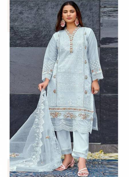 Mahnur Vol 43 Organza Pakistani Suits Wholesale Clothing Suppliers In India
 Catalog
