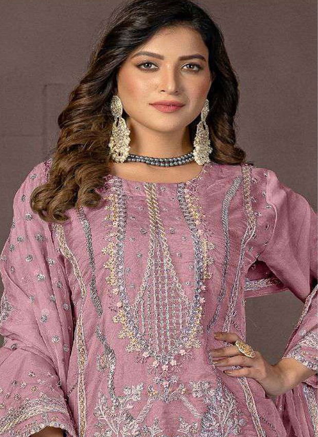 Mahnur Vol 48 Organza Pakistani Suits Wholesale Clothing Suppliers In India
