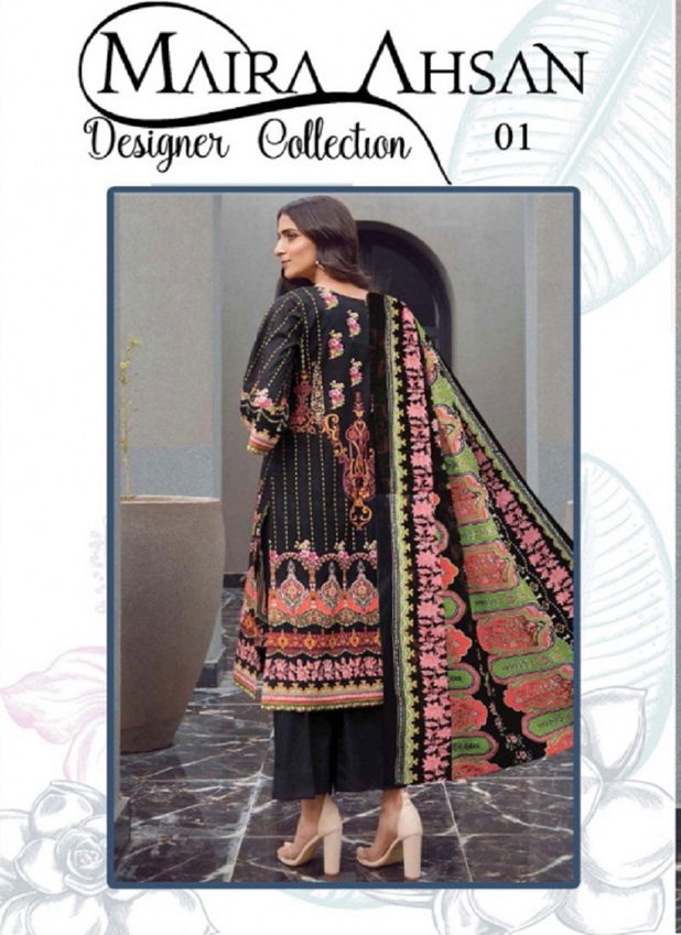 Maira Ahsan Designer Collection 1 Fancy Designer Casual Wear  Karachi Dress Material Collection
