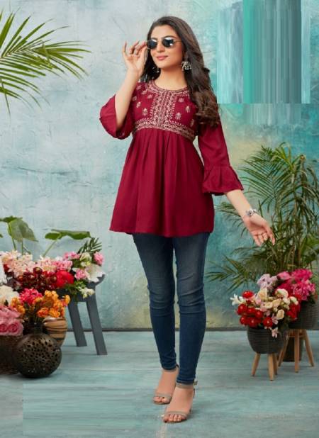 Maira Anisha Vol 2 Western Wear Wholesale Ladies Top Catalog