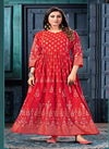 Majisha Nx Puspa Latest Fancy Ethnic Wear Rayon Anarkali Kurti Collection