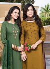Manas Delight 4 Fancy Designer Festive Wear Embroidery Hand Work Ready Made Collection
