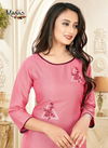 Manas Priyal Vol 7 Latest Designer Casual Wear Kurtis Collection With Embroidery Work 