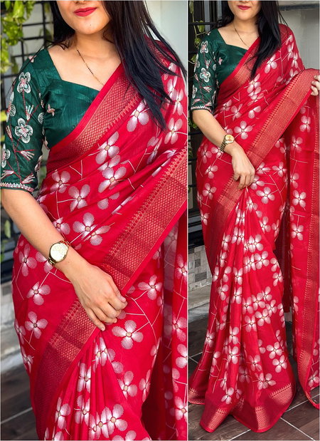 SV Manjiri Muslin Cotton Printed Non Catalog Sarees Wholesale Market In Surat