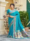 Manjubaa Maharani Paithani Latest Designer Festive Wear Banarasi Silk Heavy Saree Collection