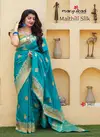 Manjubaa Maithili Silk Festive Wear Stylish Silk Saree Collection 