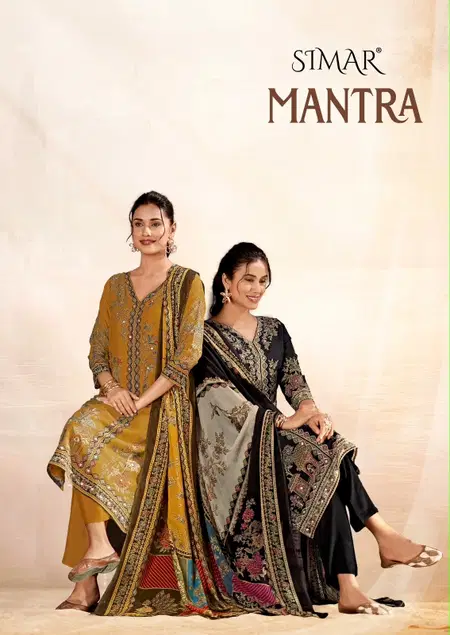 Mantra By Glossy Simar Pure Cotton Printed Dress Materials
