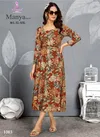Manya Vol 1 By Poonam Rayon Wholesale Westren Ladies One Piece In India