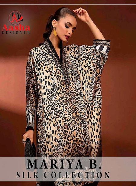 Maria B 1133 And 1134 Japan Satin Digital Printed Pakistani Suit Wholesalers In Delhi
 Catalog