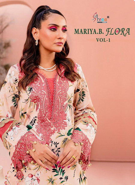 Maria B Flora Vol 1 Jam Cotton Printed Pakistani Suits Catalog