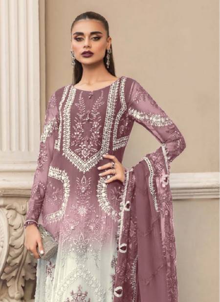Maria B Lawn Vol 25 By Saniya Heavy Georgette Pakistani Suits Suppliers in India
