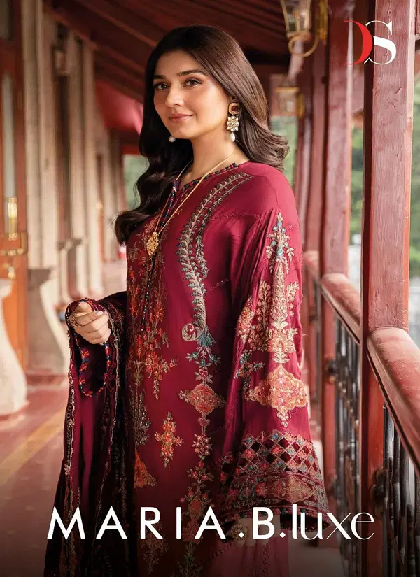 Maria B Luxe By Deepsy Cotton Printed Pakistani Salwar Suit Wholesale In India