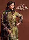 Maria B Silk Collection Vol 7 Japan Satin Printed Pakistani Suits Wholesale Shop In Surat